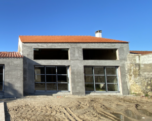 Rénovation d'une maison d'habitation en pierre
